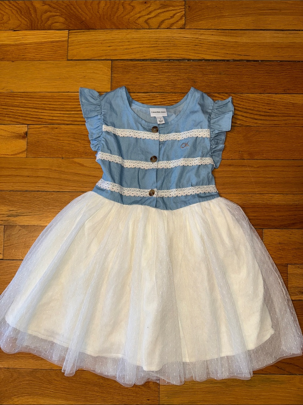 Calvin Klein Jeans Girls Dress Tule skirt size 7